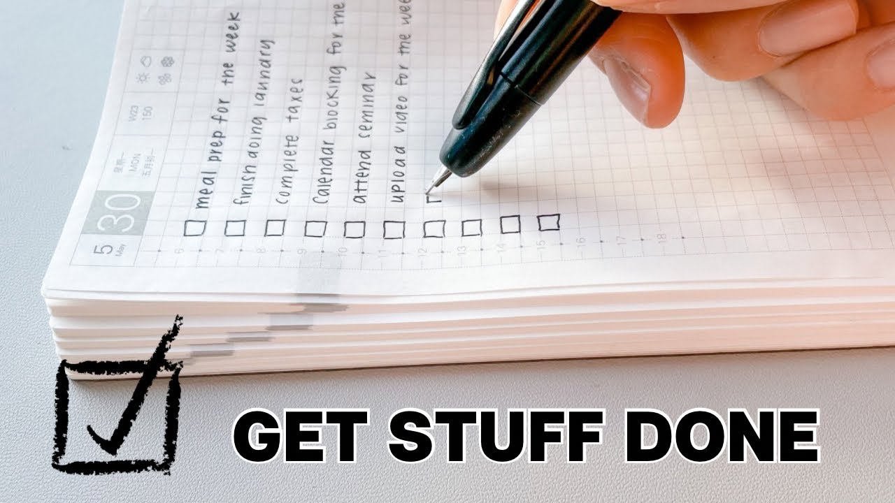 How to get through your to do list...and GET STUFF DONE