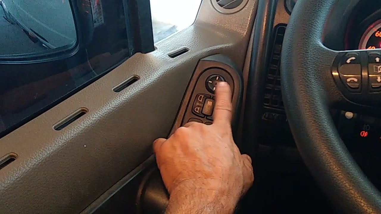 Toque rápido para subir e descer o vidro elétrico - DAF XF 105.460