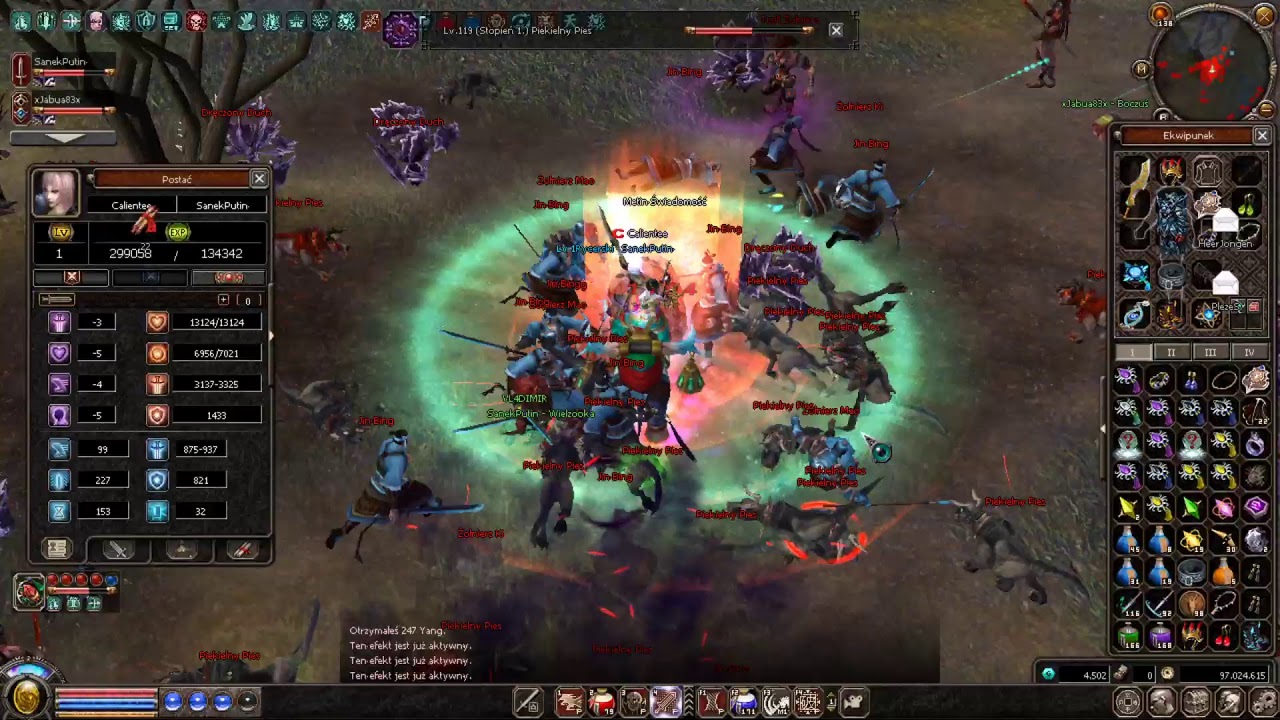 Metin2: Conquerors of Yohara pokaz co i jak :) #1 PL