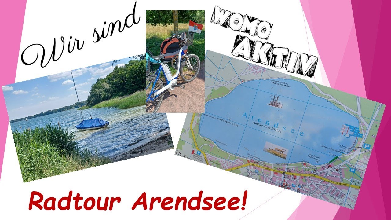 Der Arendsee  in Sachsen-Anhalt in der Altmark mit dem Fahrrad erkunden  #womoaktiv