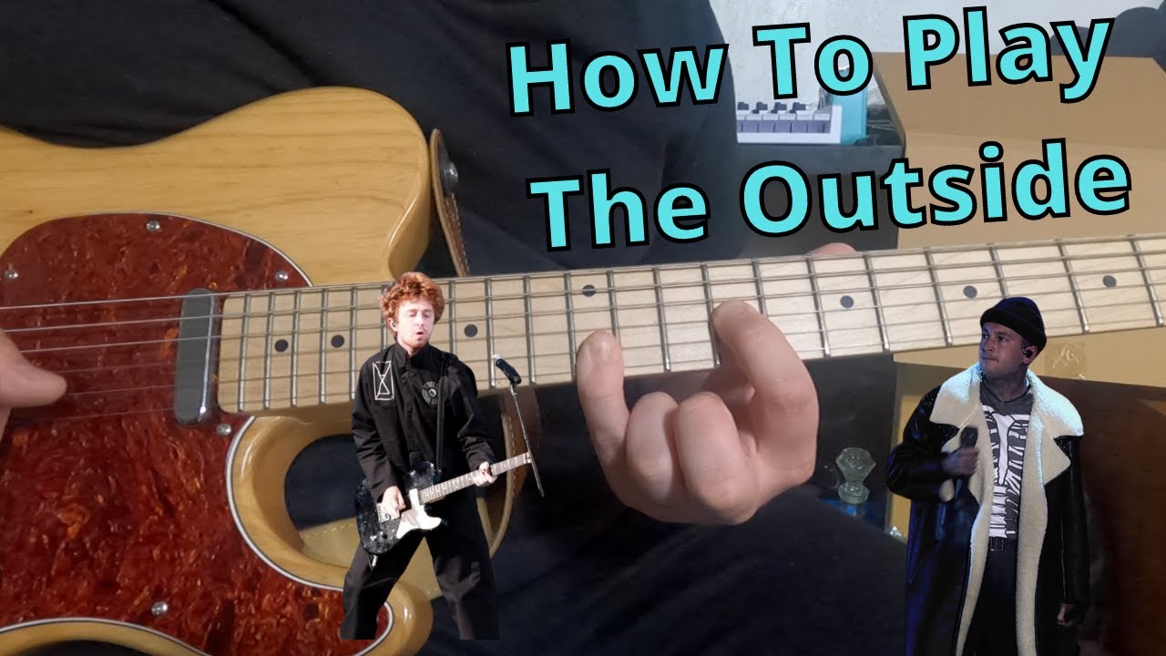 How To Play The Outside by twenty one pilots on Guitar