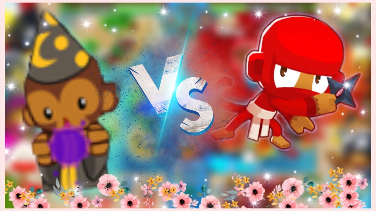 Ninja VS Wizard! | Which is better? (Bloons TD Battles)