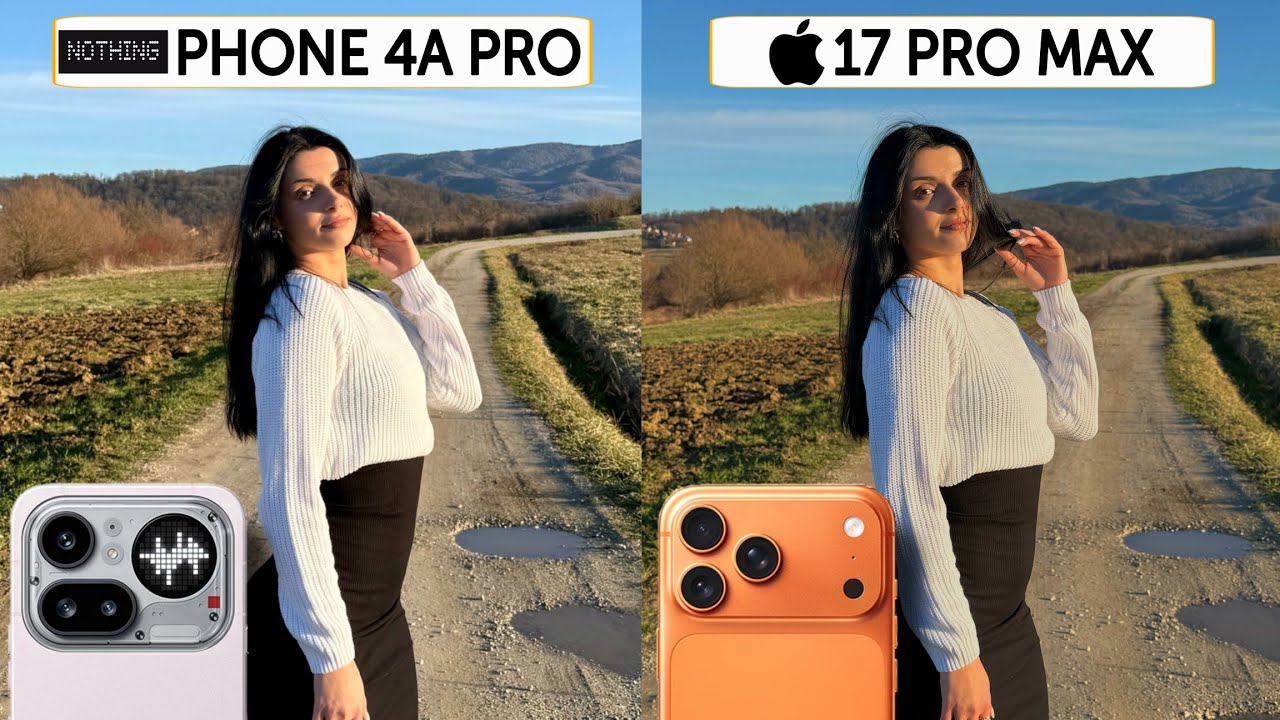 Сравнение камер iPhone 4A Pro и iPhone 17 Pro Max