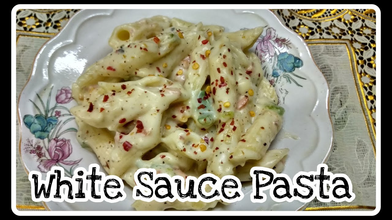 White Sauce Pasta Recipe | Cheesy White Sauce Pasta | Ghare's Kitchen