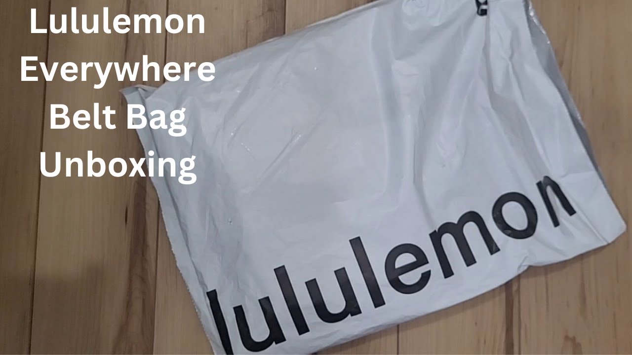 Lululemon Everywhere Belt Bag Unboxing