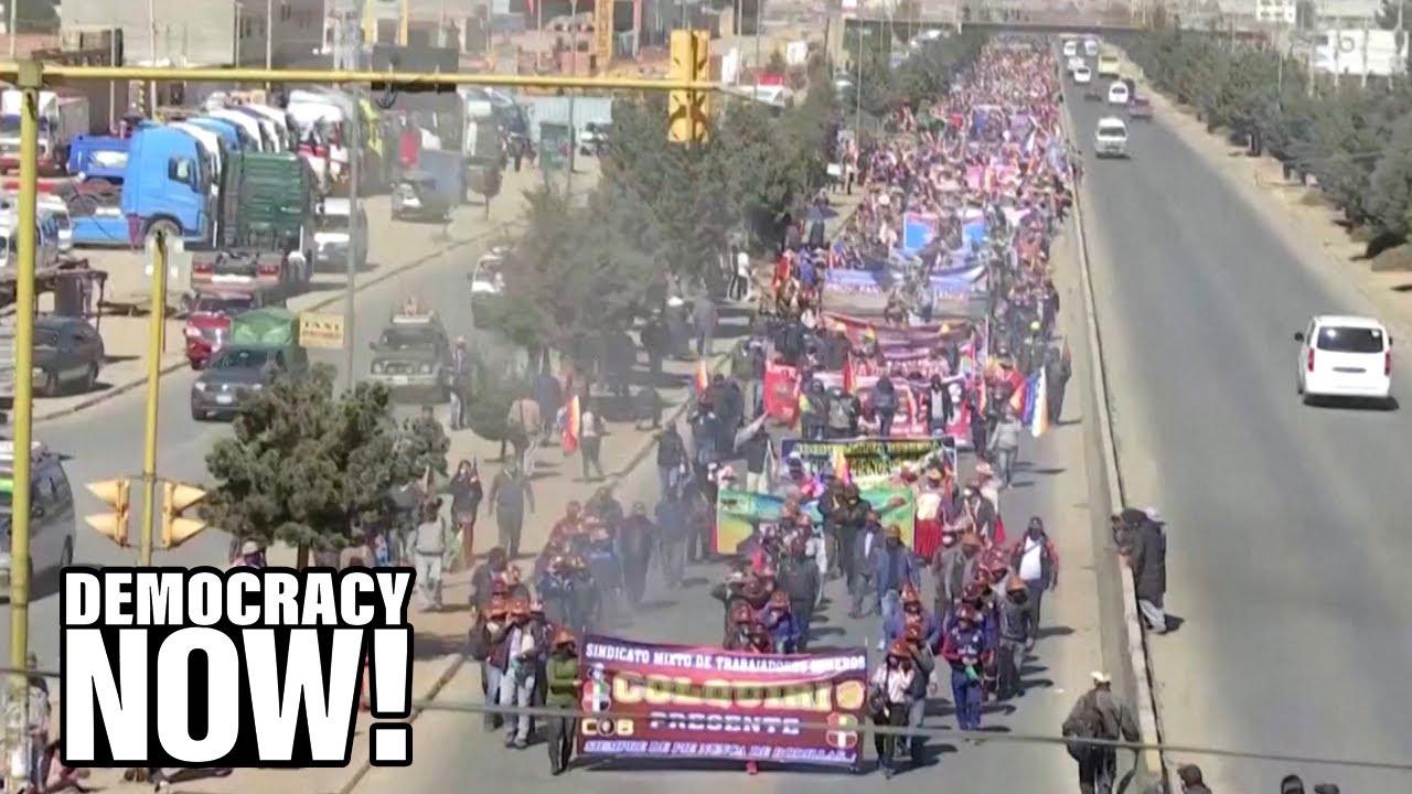 General Strike & Blockade in Bolivia Enter Day 11 as Protesters Condemn Delayed Vote by Coup Gov&rsquo;t