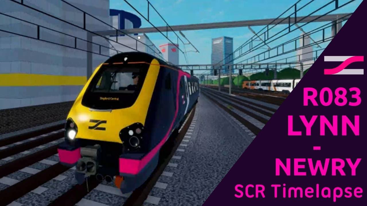 SCR TIMELAPSE | Class 221 | R083 Lynn By The Sea (LBT) - Newry (NWY) | SCR | Roblox |