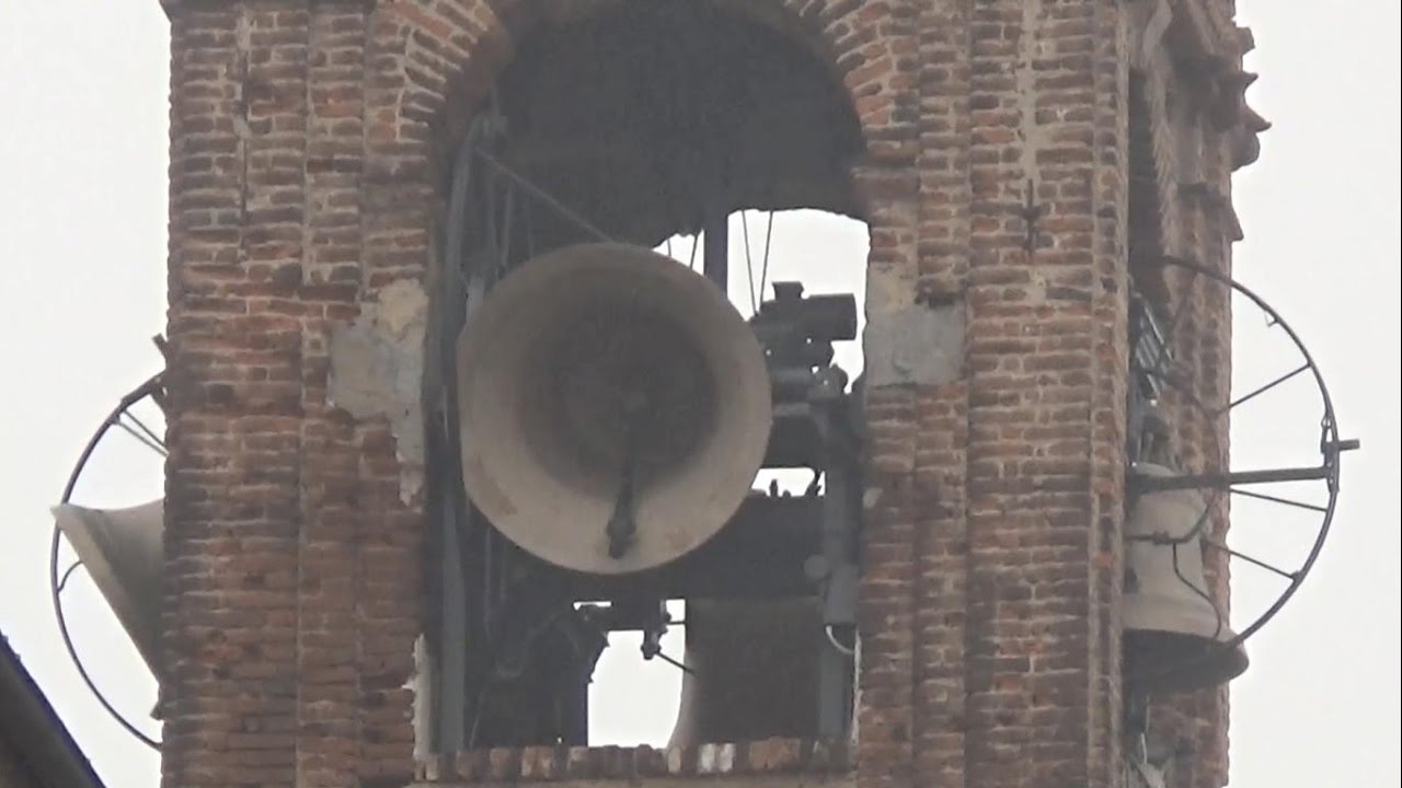 Le campane di Robbio (PV) Chiesa Parrocchiale di Santo Stefano - 650° VIDEO