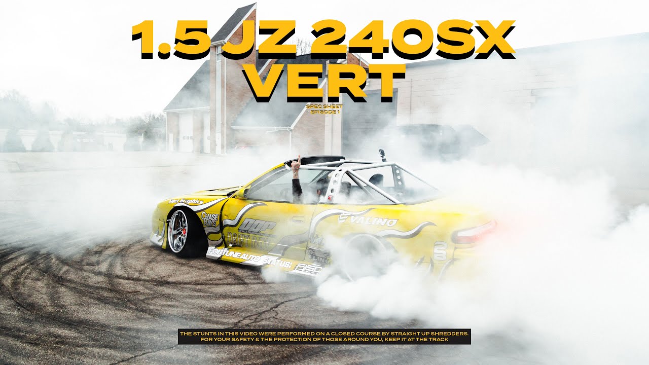 Bwagg SHOWS & SHREDS his 1.5JZ 240sx!