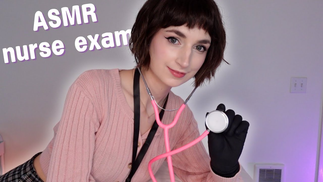 ASMR POV Head to Toe Exam 🤍 Nurse Roleplay