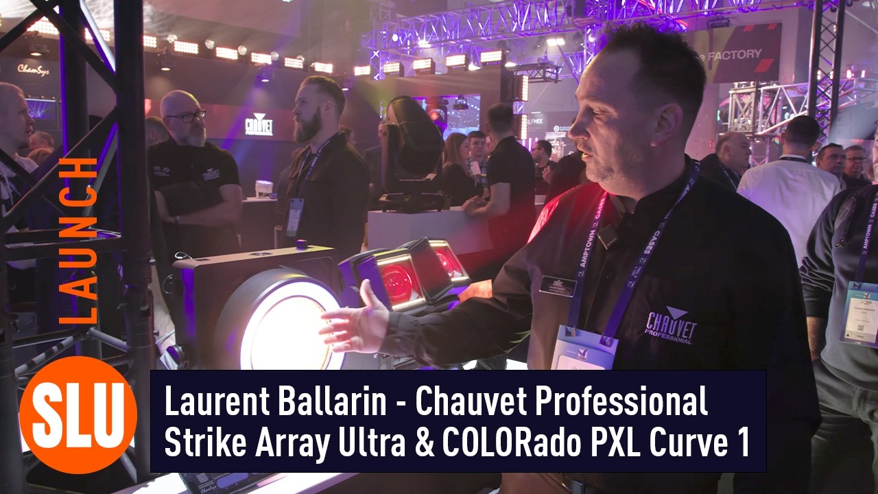 LAUNCH 2026 // Chauvet Professional Strike Array Ultra & COLORado PXL Curve 1