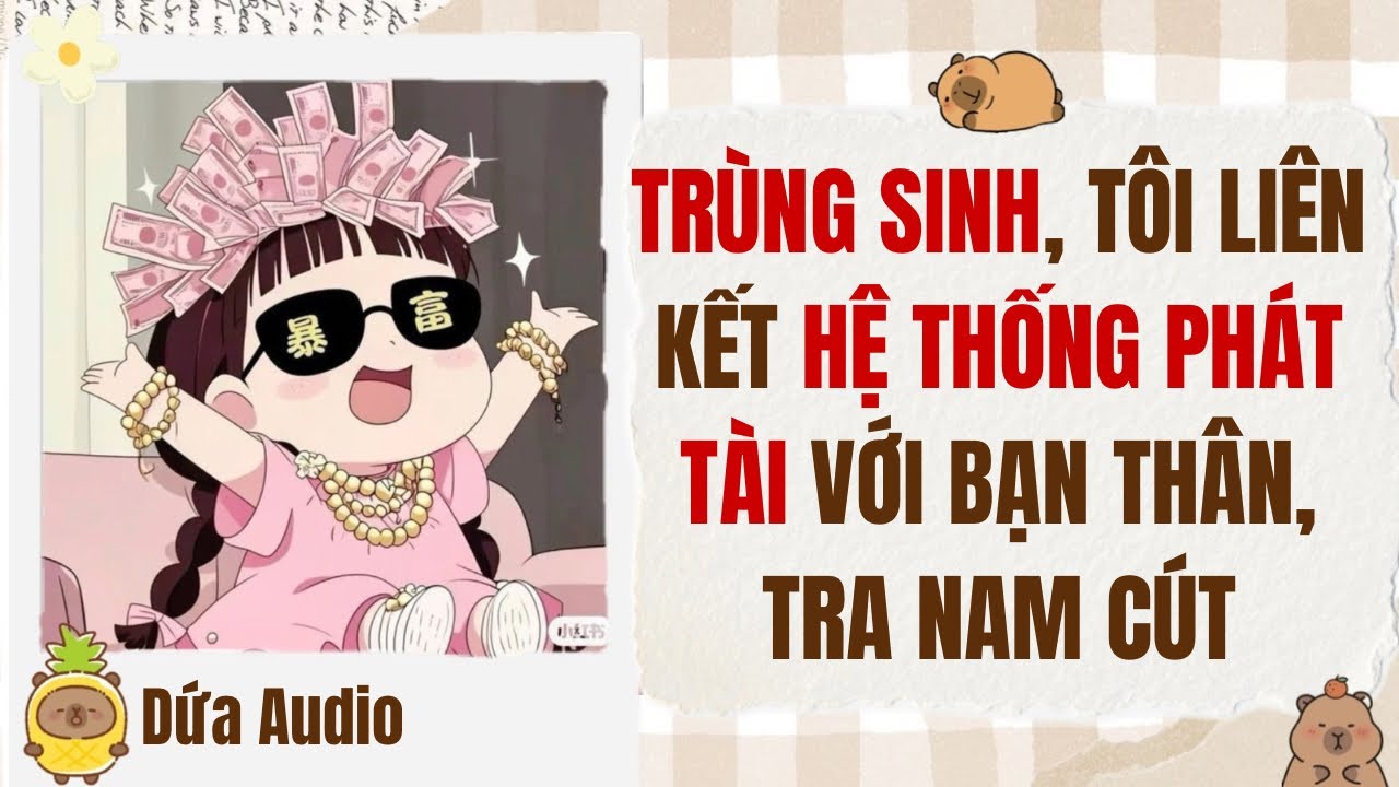 [Truyện Audio] Trùng Sinh, Tôi Liên Kết Hệ Thống Phát Tài Với Bạn Thân, Tra Nam Cút | Dứa Audio