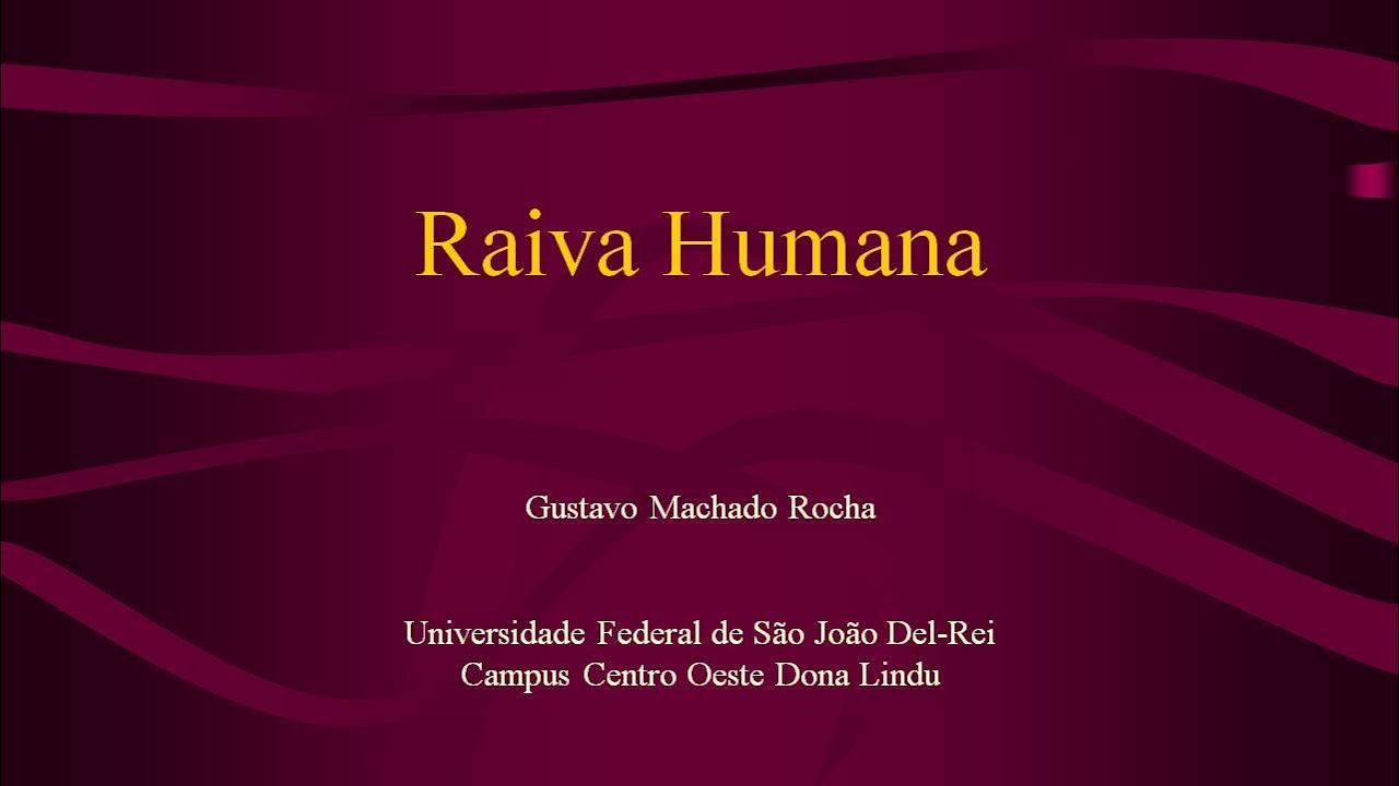 DIP - Raiva Humana - prof Gustavo Rocha