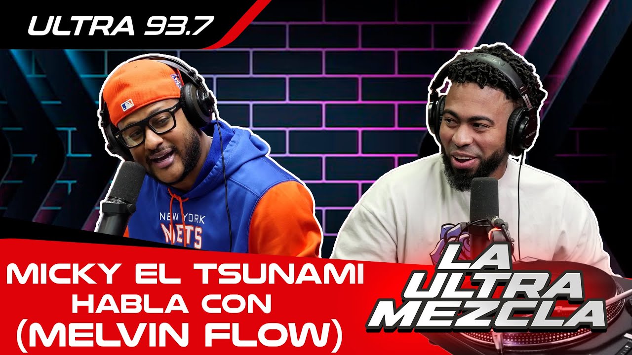 DJ MICKY EL TSUNAMI HABLA CON MELVIN FLOW DE SU TOUR POR EUROPA