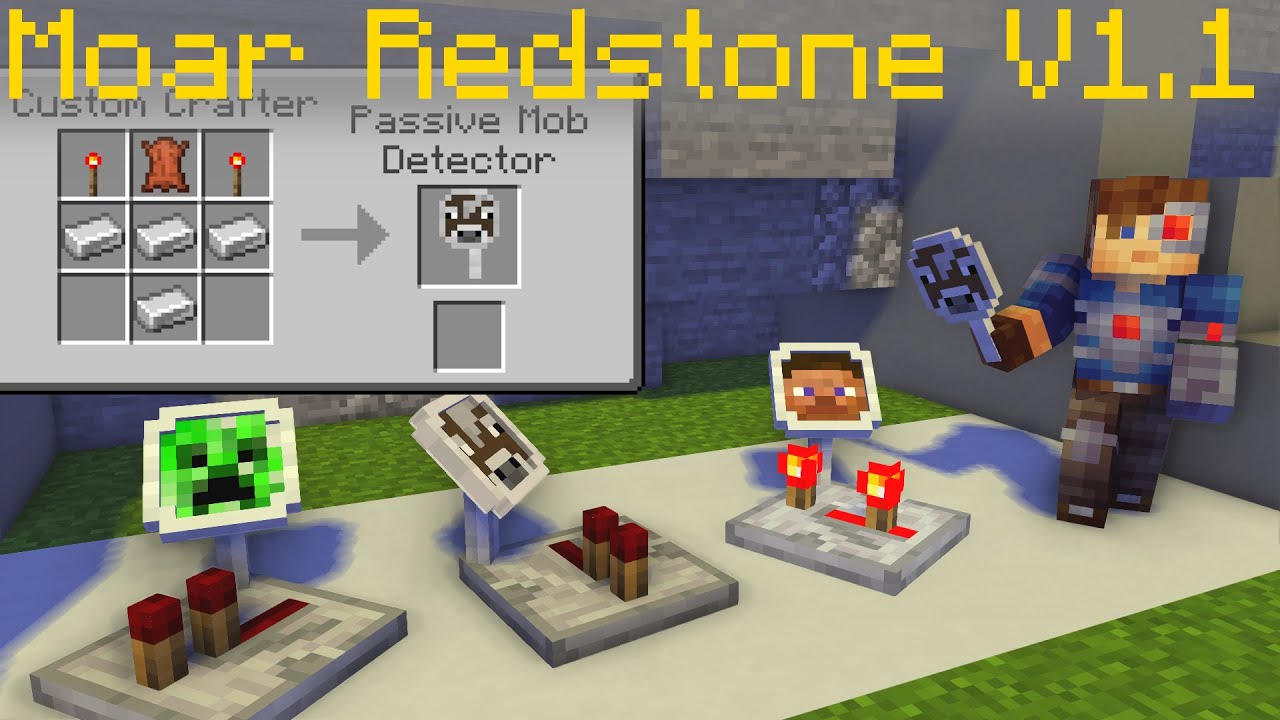 Even Moar Redstone! Update V1.1 Minecraft 1.16 Survival Datapack