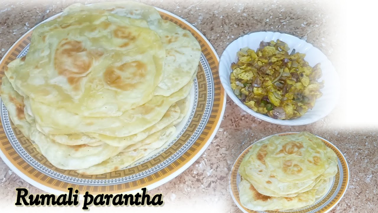 How to make rumali parantha / Rumali parantha recipe / 