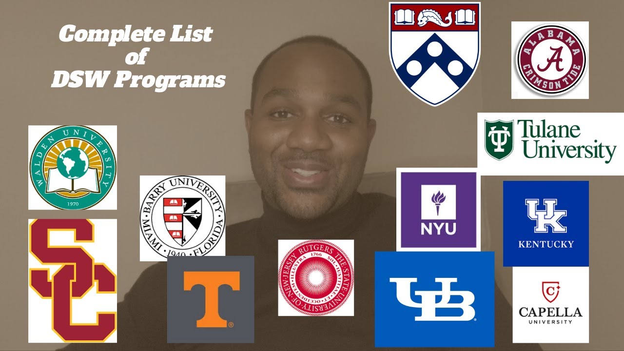 Complete List of Doctor of Social Work Programs + My Top 5 DSW Programs