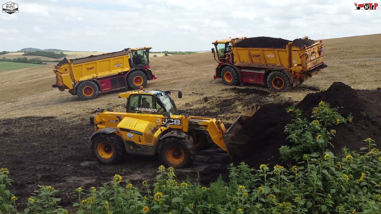 [GOPRO] | Saison d'épandage chez SAS AGRINNOV 2021 | 2x VREDO VT4556 - JCB 542-70 AGRI PRO