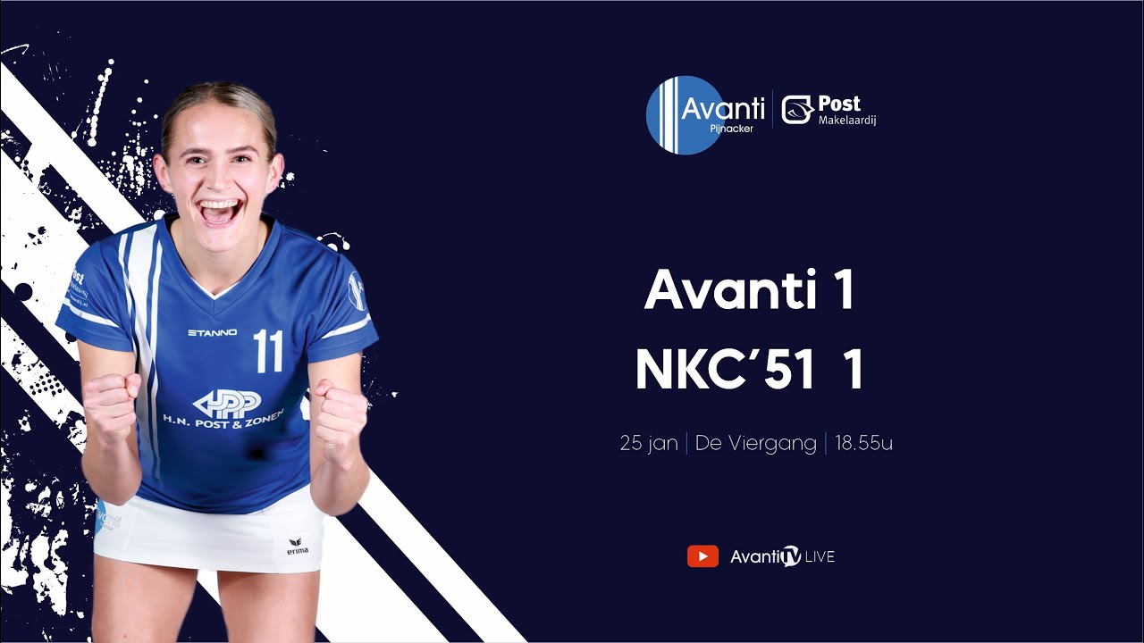AvantiTV Live: Avanti/Post Makelaardij 1 - NKC'51 1