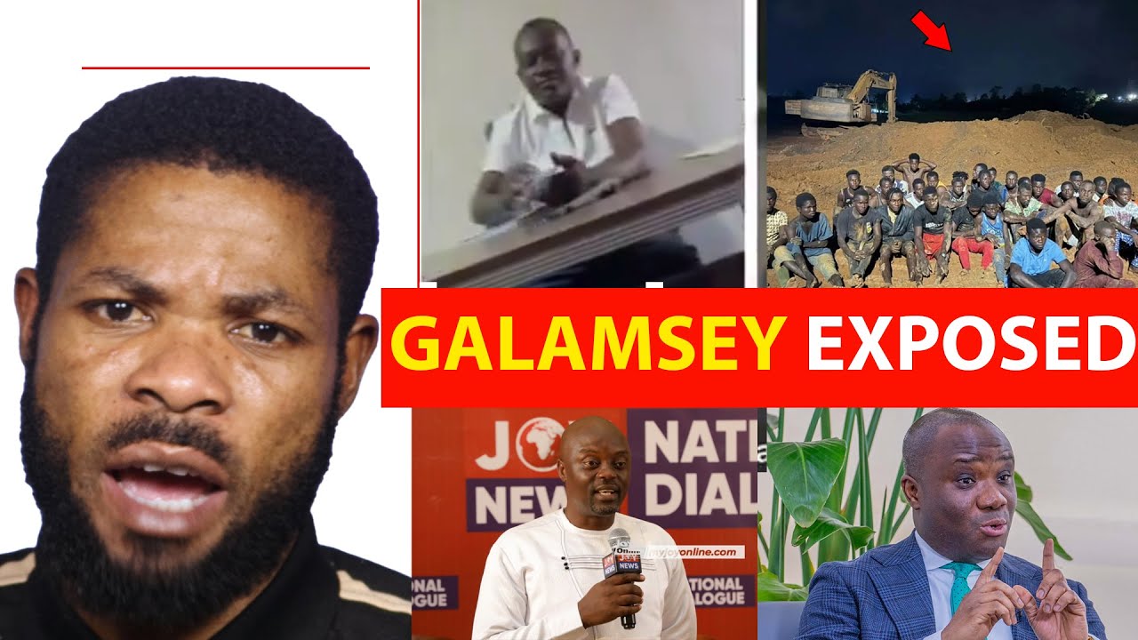 😳Joy News Galamsey Scandal: DCE & Gov’t appointees exposed for taking bribes from illegal miners