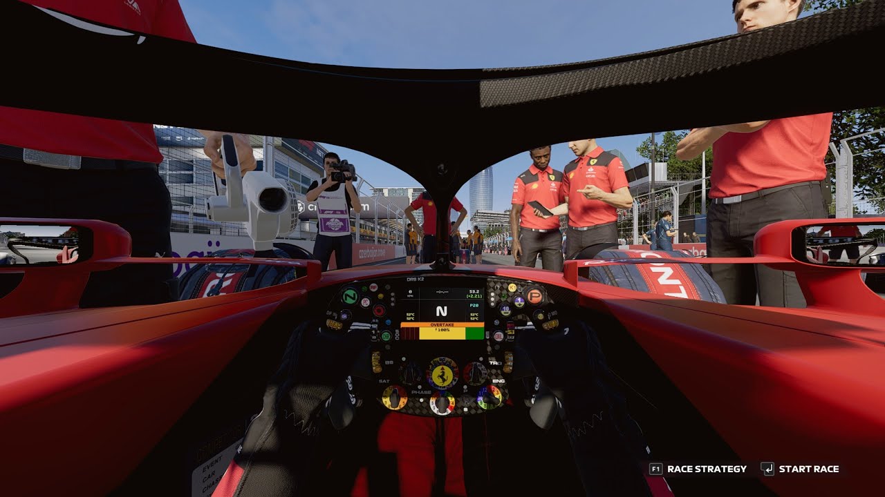 Azerbaijan Grand Prix - F1 2023 - Full Race - Ferrari - Legend
