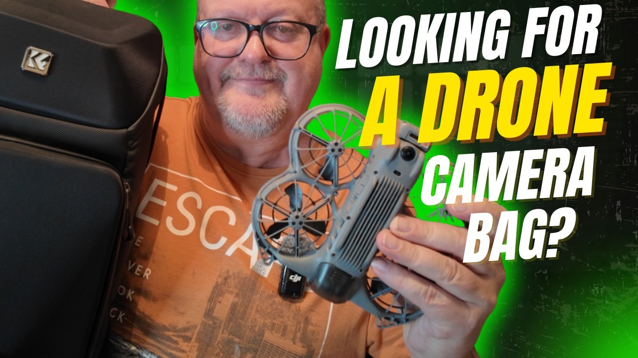 The Drone Camera Bag I Use Today - For Goggles, Drone and Controller! #fpv