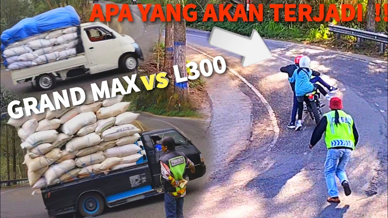 GRAND MAX VS L300 ADU NANJAK DI TANJAKAN SIKUT BROMO || KALIAN JAGO YANG MANA