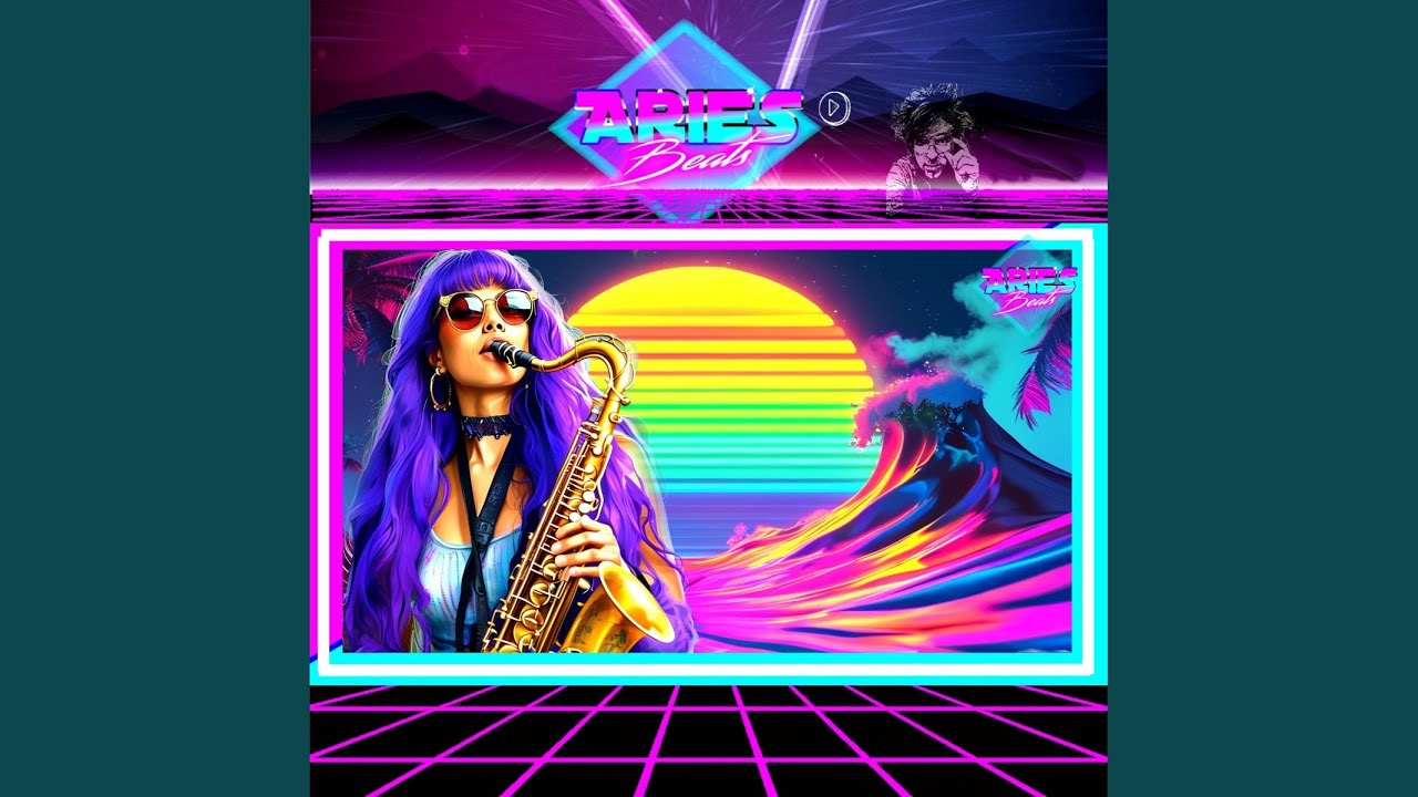 Happy Springtime Saxophone (80s Synthwave Retro New Wave)