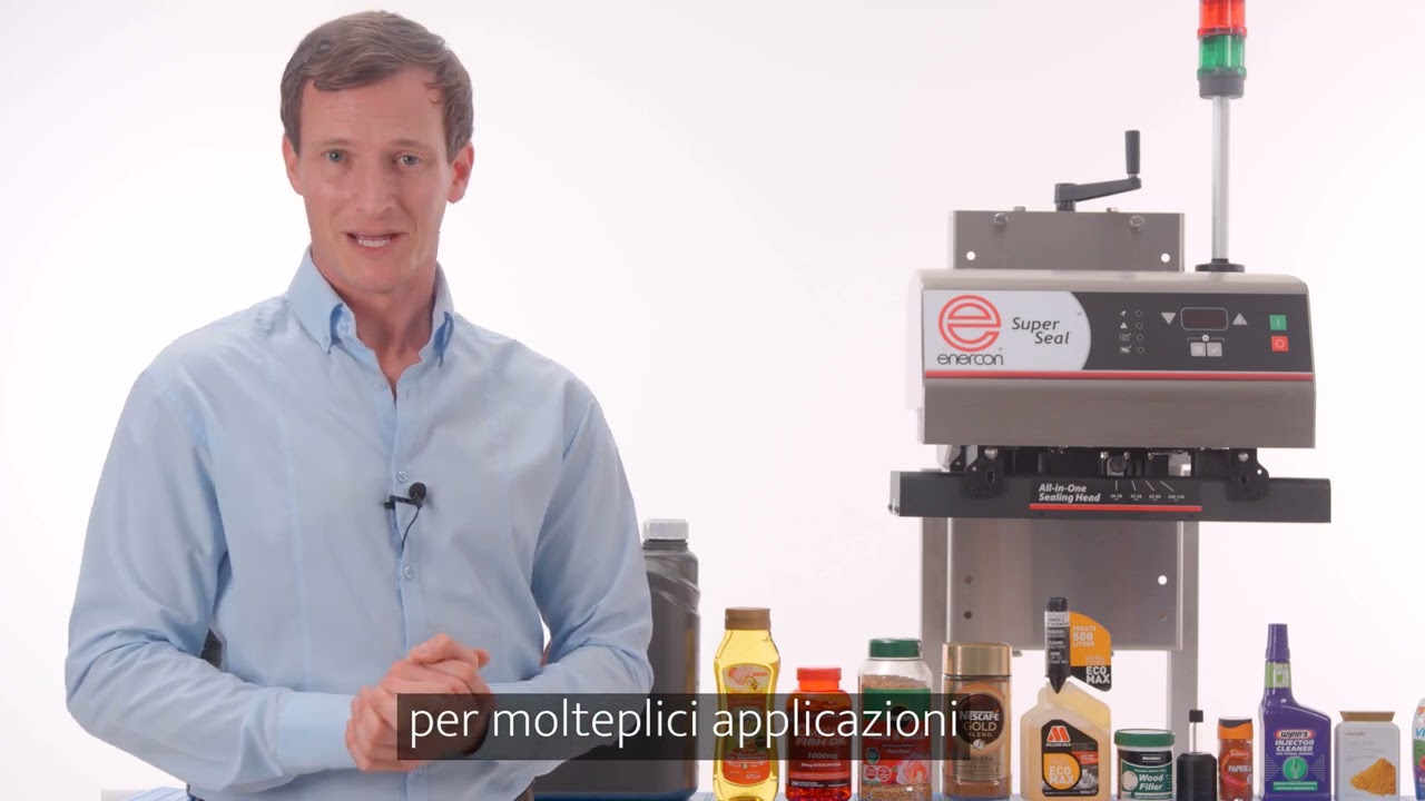 Sigillatrice a induzione Super Seal™ - Enercon Industries