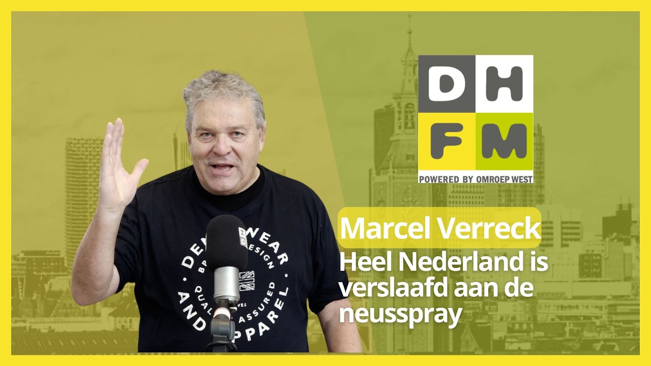 Column Marcel Verreck: 'Spray? Voor dat soort verslavingen haal ik mijn neus op'
