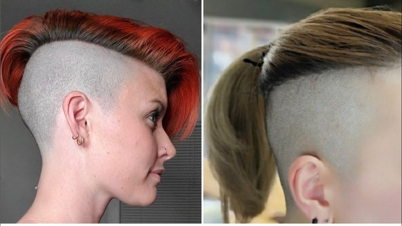Awesome short half shaved undercut and hair Transformation for sides undercut and hairstyles ideas