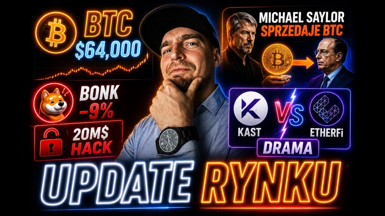 Strategy SPRZEDAJE? 😱 Drama w Bonk DAO + Ether.fi i KAST🧨NOWOŚCI! #btc #bonkdao #saylor