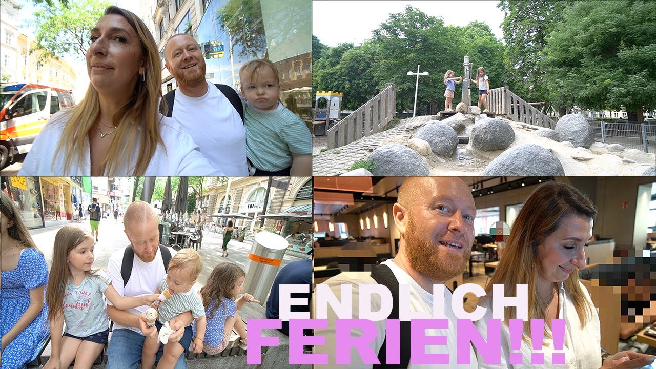 Letzter Schultag, Ferienbeginn, Mit der Familien in Wien | Familie Diamanta 💎