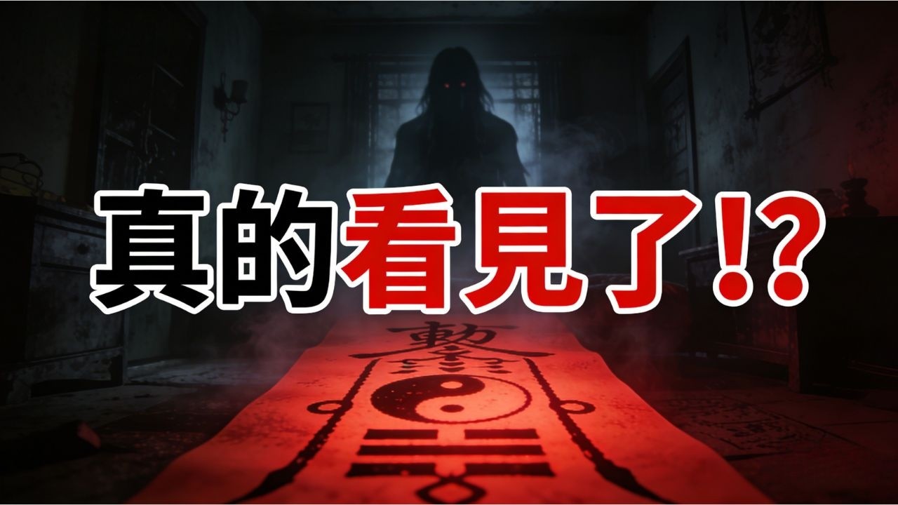 茅山開啟陰陽眼  :傳說見鬼方法的道理|道教道法符咒|恐怖鬼故事|看見神明|靈界|民俗傳說僅供參考