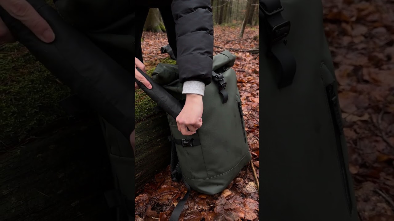 The Roll Top 20L Backpack: Waterproof Performance Meets Outdoor Adventure