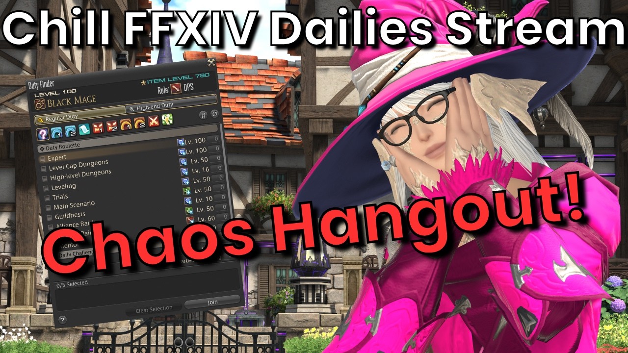 Daily Roulettes Hangout Stream! FFXIV Dawntrail