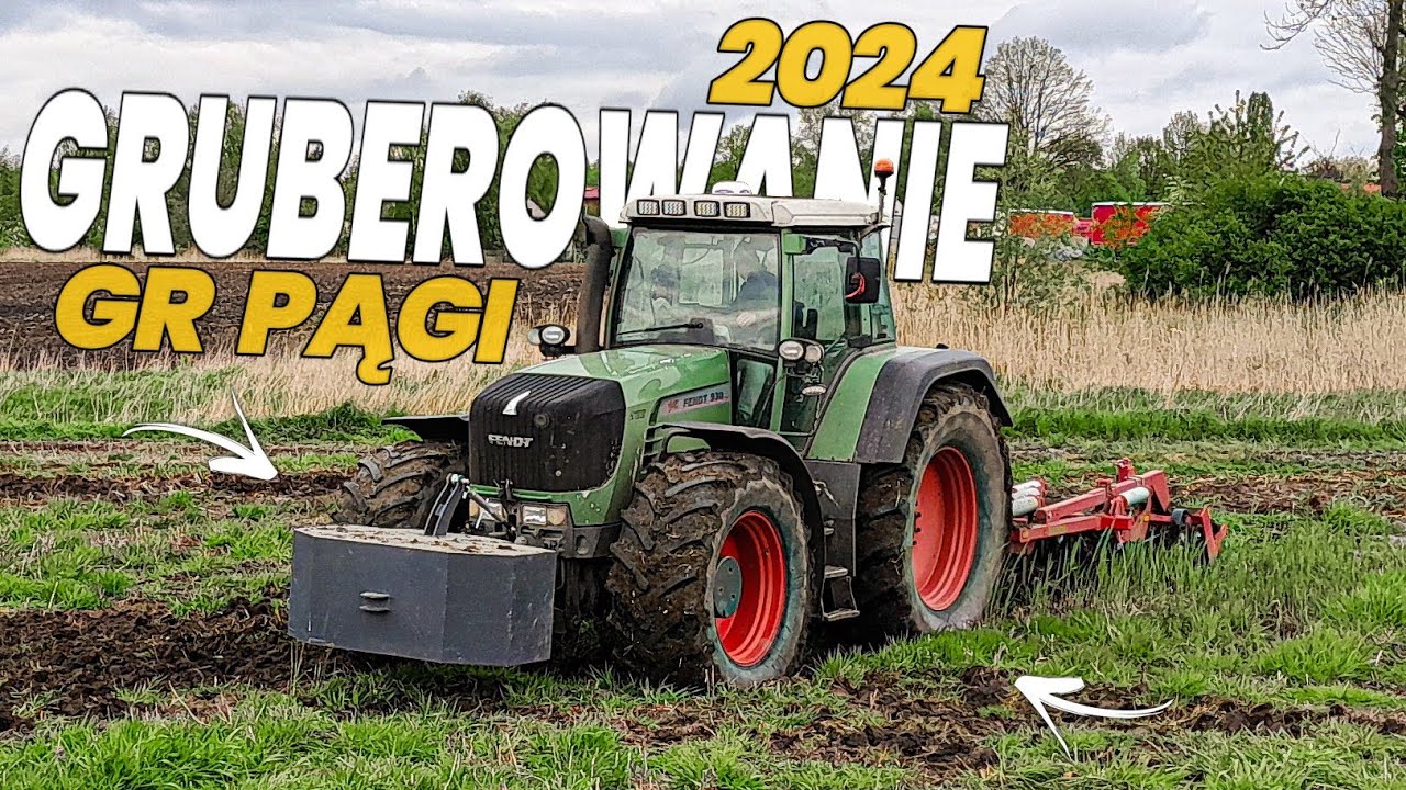 ✓Oporowe Gruberowanie 2024✓Fendt 930 Vario TMS✓Grano System✓Gospodarstwo Rolne Pągi✓