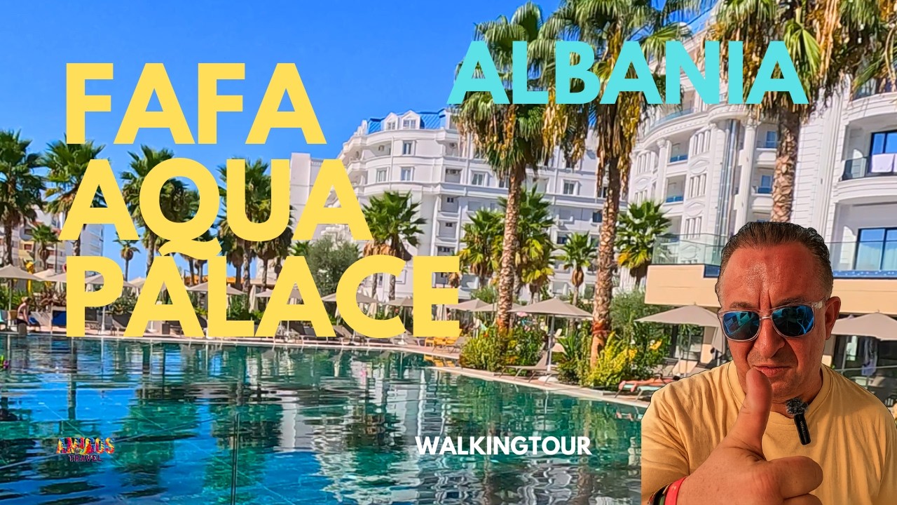 „Nowy Hotel 5★ w Albanii! Fafa Aqua Palace – Luksus, Plaża i Aquapark 🇦🇱✨”