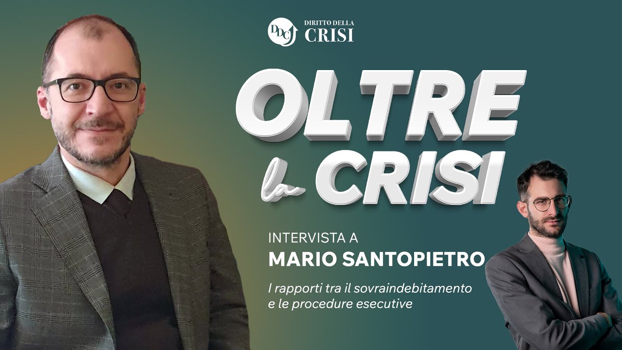 OLTRE LA CRISI - Puntata 11/2024: Intervista al Dott. Mario Santopietro