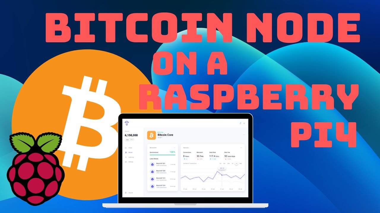 ЛЕГКО НАСТРОЙТЕ узел Bitcoin на Raspberry Pi 4 | Umbrel