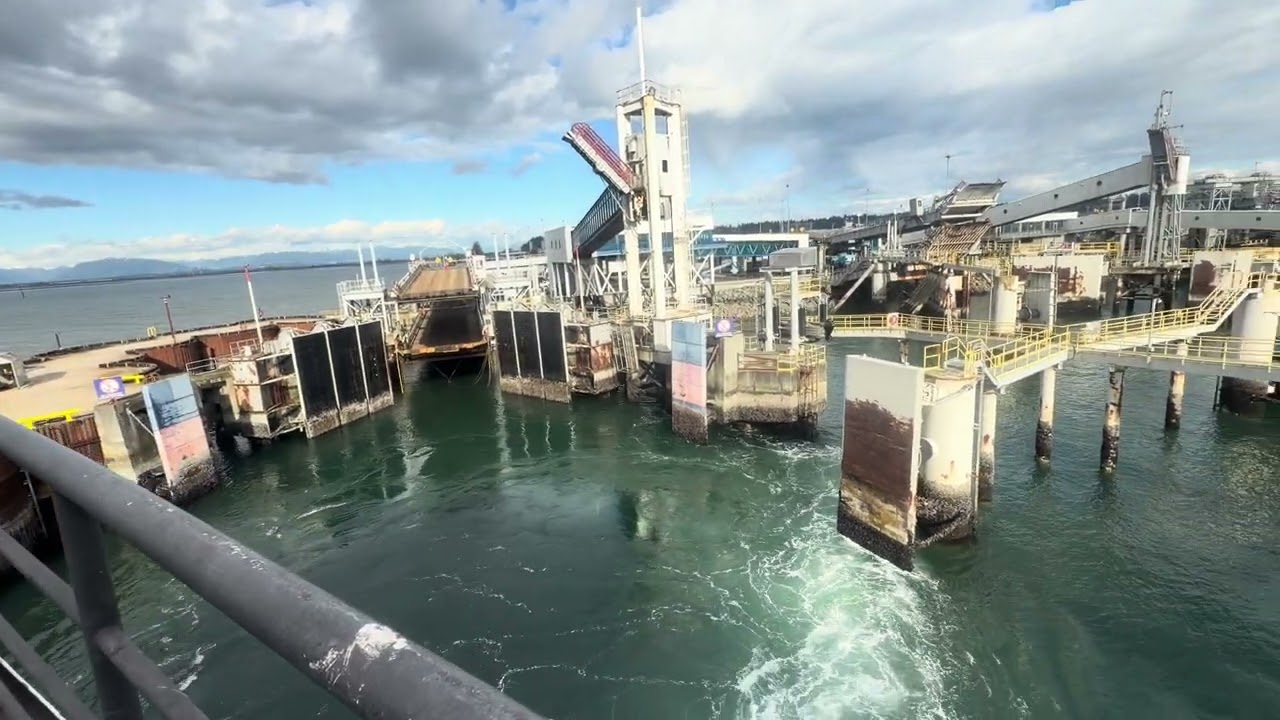 Departure from twassen on queen of new west round trip 