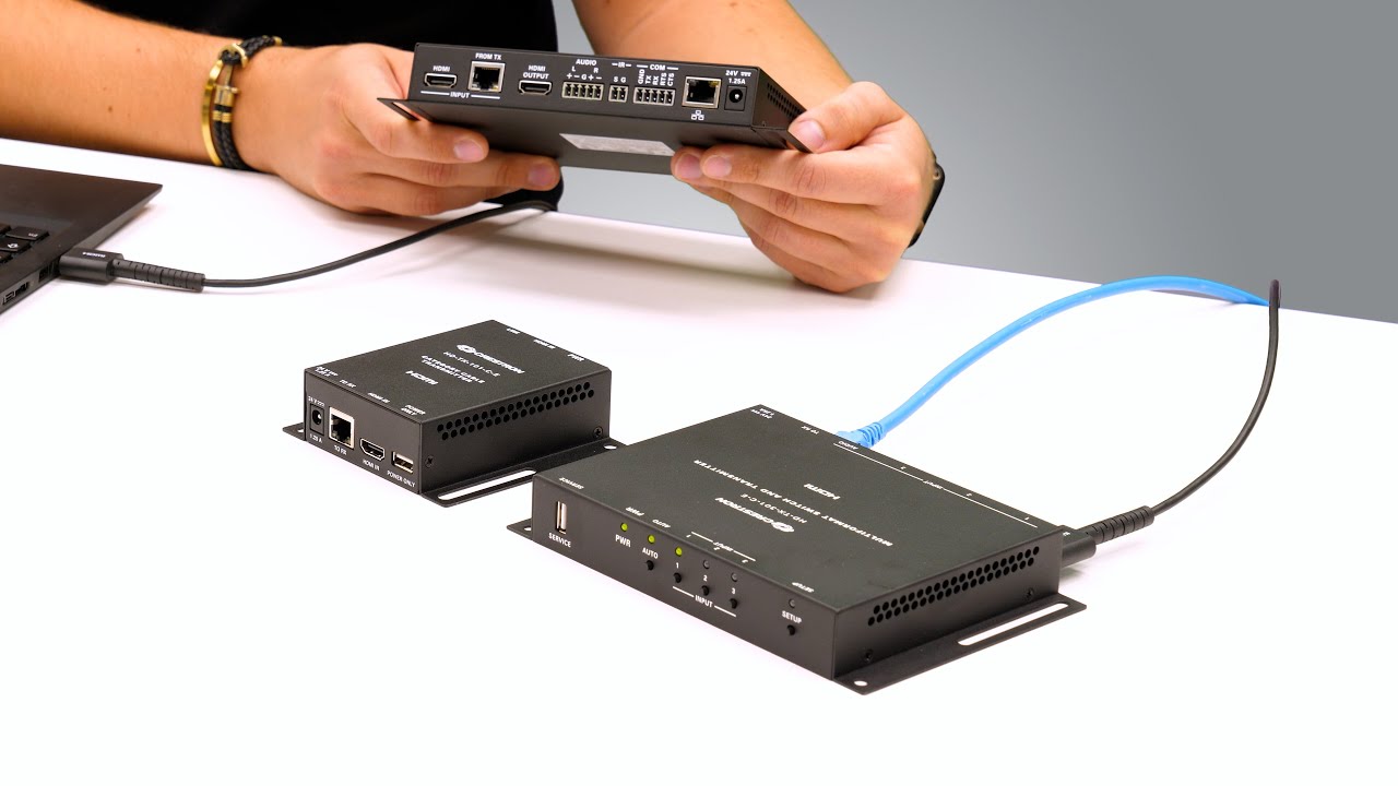 Crestron Huddle Room kit HD-MD-200 och HD-MD-400