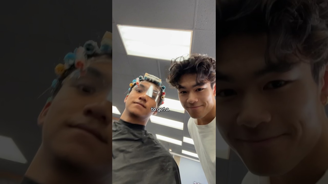 Forcing My Little Brother to Get a Korean Perm!