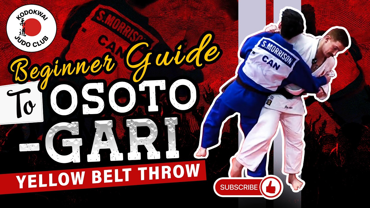 Osoto Gari Judo Throw Tutorial | Major Outer Reap for Beginners | Yellow Belt Throw Lesson 2
