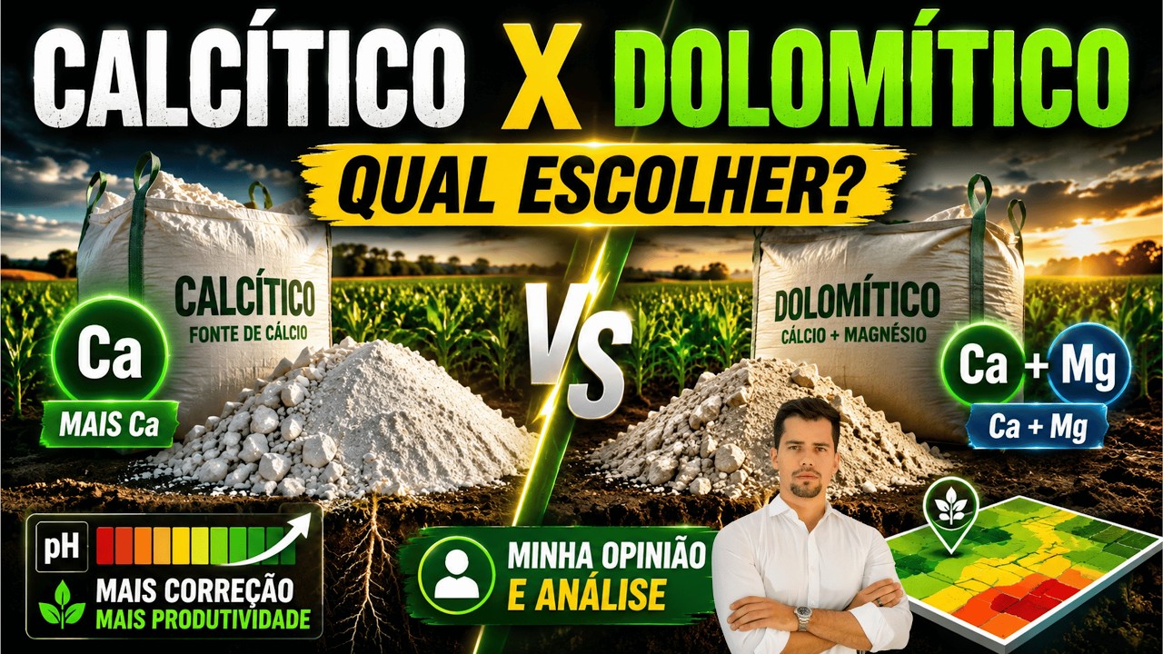 COMO ESCOLHER O CALCÁRIO (CALCÍTICO X DOLOMÍTICO) MINHA OPINIÃO E ANÁLISE
