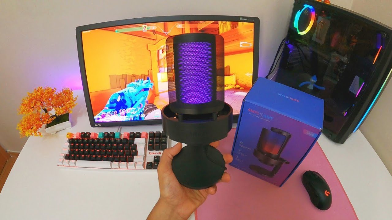 Tunei o Setup com Microfone Novo - Fifine AmpliGame  A8