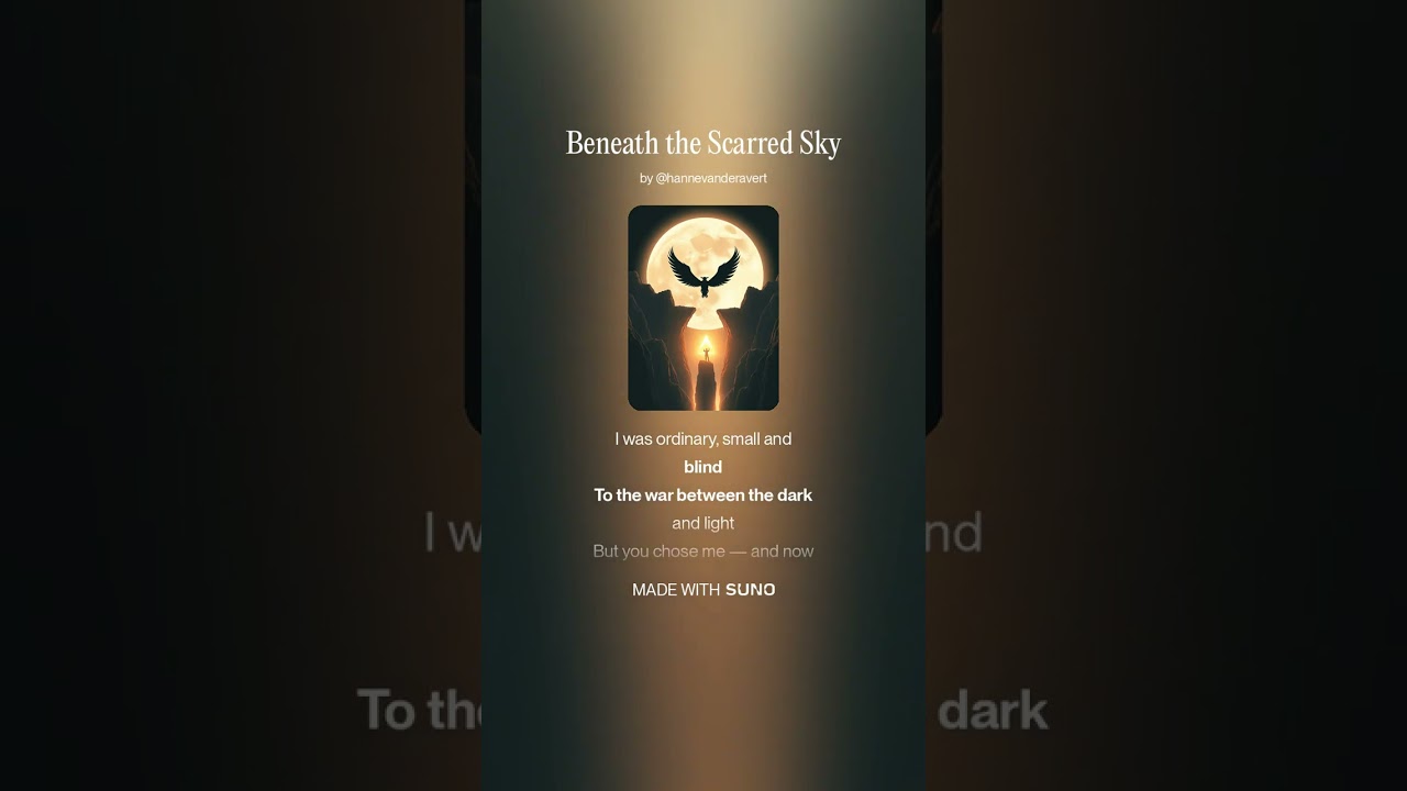 Beneath the Scarred Sky (official lyrics video)