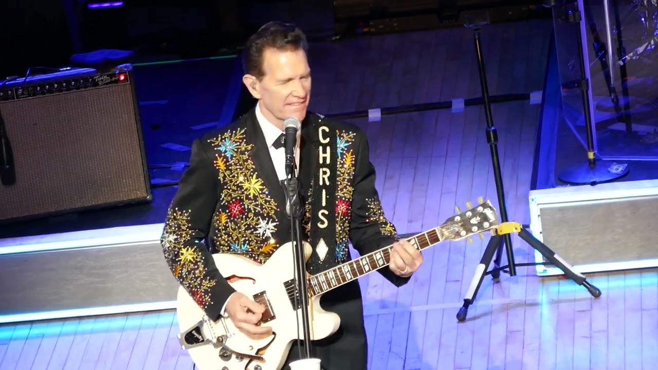 Chris Isaak I Want Your Love It's Almost Christmas Tour Orpheum Theatre Los Angeles CA USA 12-12-23