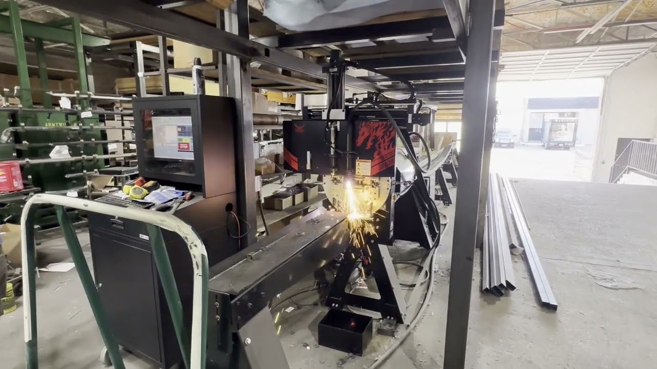 2022 Bend Tech Dragon A400 CNC Tube & Pipe Plasma Cutting Machine
