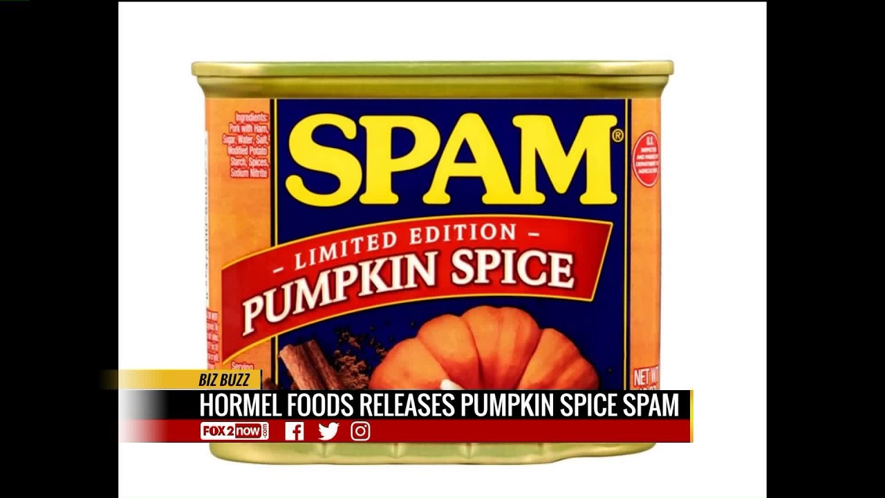 Pumpkin spice SPAM dropping this Fall